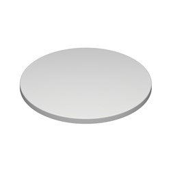 White Tabletop Round 700mm Werzalit