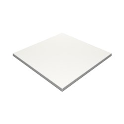 White Tabletop Square 700mm Werzalit