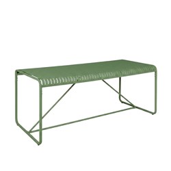 Bordeaux Table Olive Green 180x80cm Durafurn