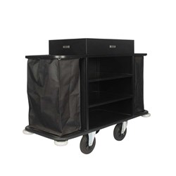 4472055 - Housekeeper Service Trolley Black