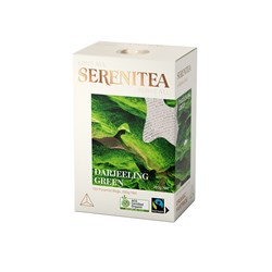 SERENITEA DARJEELING GREEN PYRAMID TEA BAGS