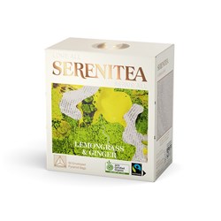 SERENITEA LEMONGRASS & GINGER ENVEL PYRAMID TEA BAG