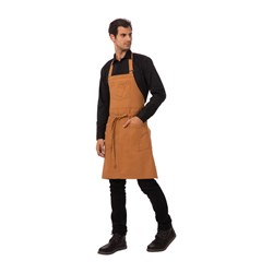 Rockford Bib Dual Pocket Apron Nutmeg 870x760 
