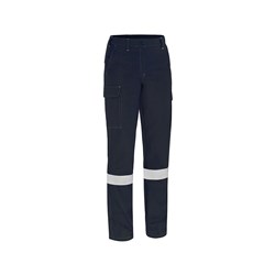 Apex 240 Womens Cargo Pants Navy Size 20 Bisley Workwear