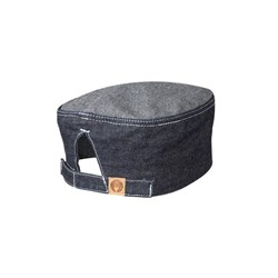 Chef Beanie Manhatan Ind Blue One Size