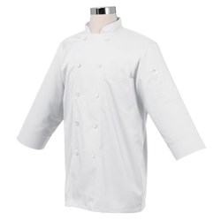 Chef Jacket Morocco Wht Xs