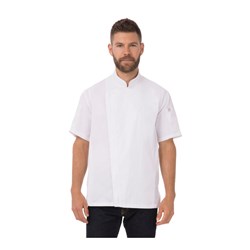 5460242 - Springfield Mens Chef Jacket White Medium