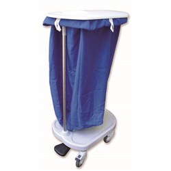 Laundry Bag 750X370mm Blue Draw Cord & Lock Fits Square Base