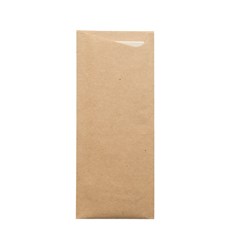 Cutlery Pouch Kraft 2Ply Kraft Napkin 350/Ctn