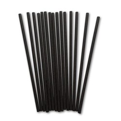 Paper Straw Regular Blk 2500/Ctn