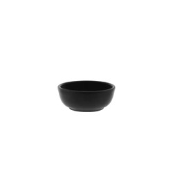 Sauce Dish Rnd Flared 80X32mm Blk (12)