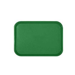 Fast Food Tray Green 415x300mm Vista Green