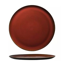 Luzerne Pizza Plate 320Mm Rustic Crimson (3/12)