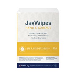 Hand & Surface Wet Wipes 200/Pktx6/Ctn