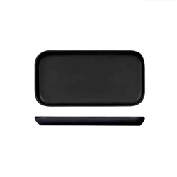 Bevande Rect Tray Raven 180X130x20mm (4/48)