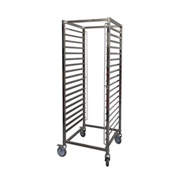 Gastronorm 2/1 Trolley 18 Tray S/S