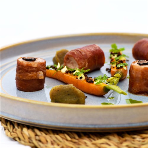 1036413 - Urban Loft Rnd Plate 220X20mm Azure Blue