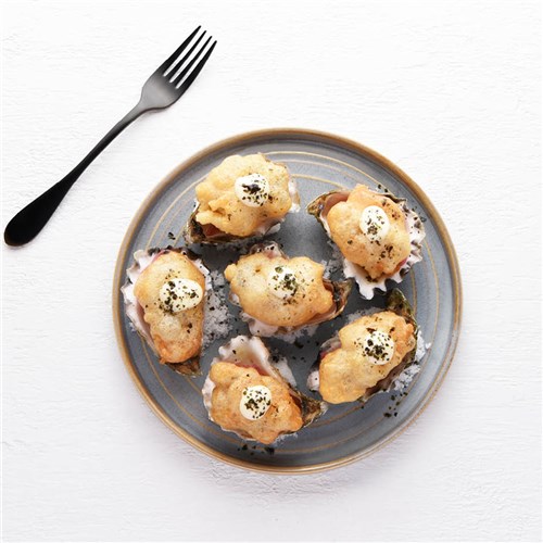 1036413 - Urban Loft Rnd Plate 220X20mm Azure Blue