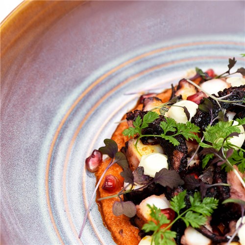 Urban Loft Rnd Plate 270X25mmm Auburn