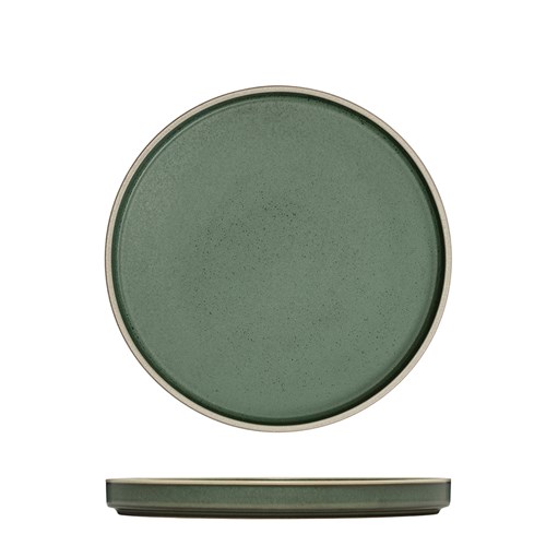 1076370 - Mod Round Plate Smokey Basil 200mm