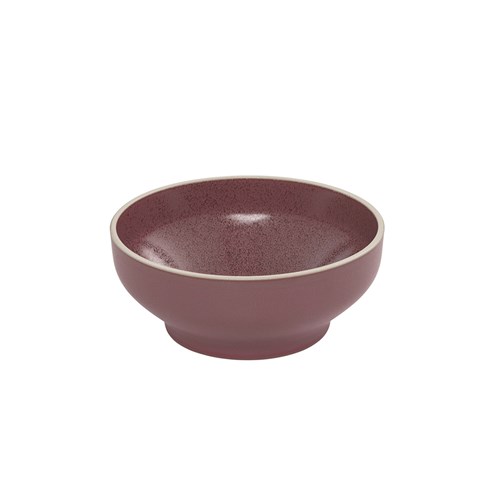1076385 - Mod Round Bowl Smokey Plum 160mm