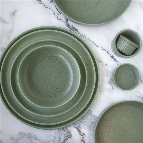 Maze Walled Plate Kale 175mm