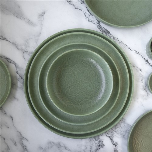 Maze Walled Plate Kale 175mm