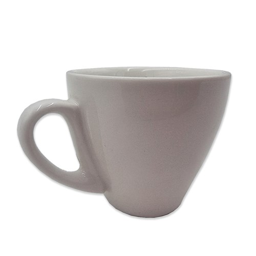 Basics Tapered Demitasse Espresso Cup White 70ml