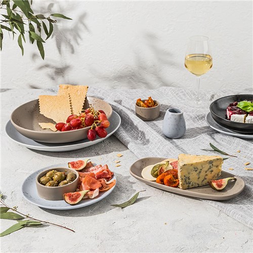 Element Oval Platter Earth Beige 250mm