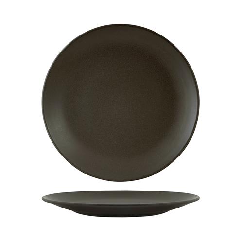 Coupe Plate Charcoal 230mm Zuma