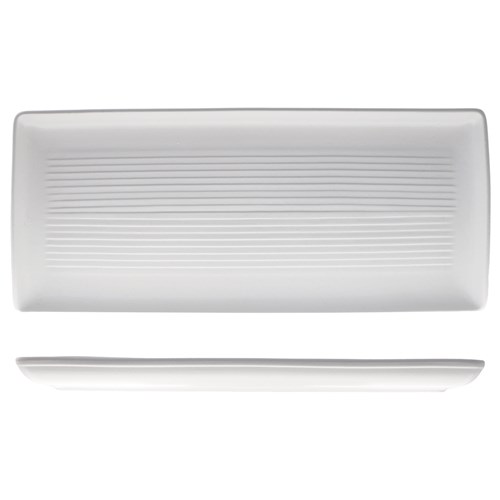 1223191 PEARL ASPEN RIBBED SHARE 365X160MM