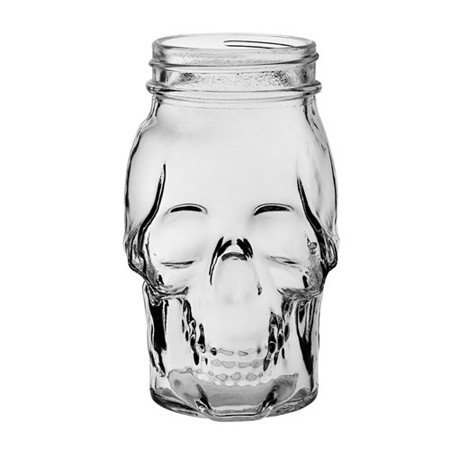 Skull Drinking Jar 500ml
