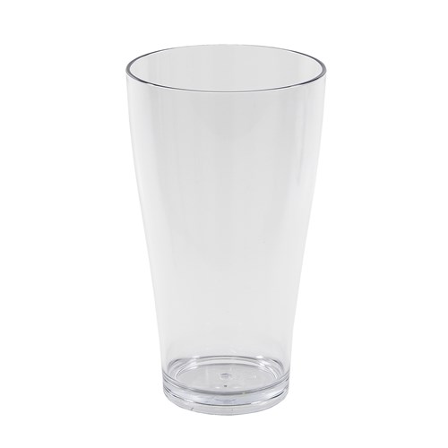Conical Beer Polycarbonate Plastic Glass Certified