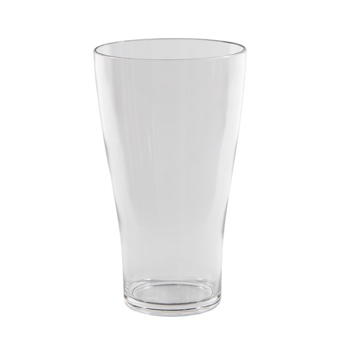 Conical Beer Polycarbonate Plastic Glass Certified