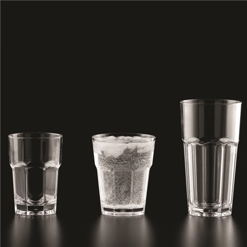 Eight Facet Highball Glass 265ml