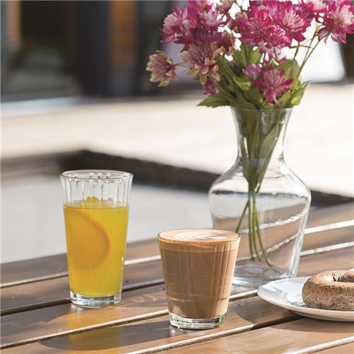 Stack up Cross Highball Glass 350ml Tempered