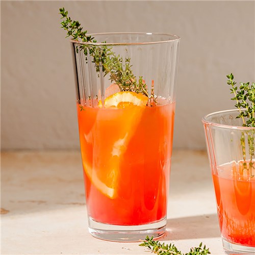 Stack Up Cross Highball Glass 350ml Tempered