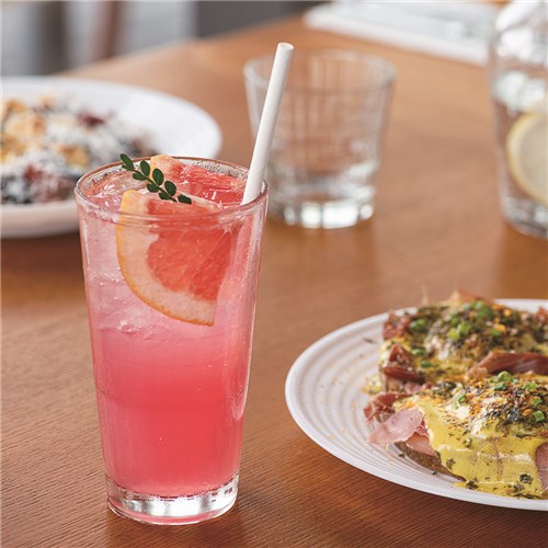 Stack up Cross Highball Glass 350ml Tempered