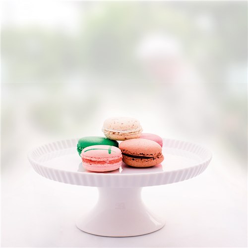  Cake Stand Melamine White 350mm