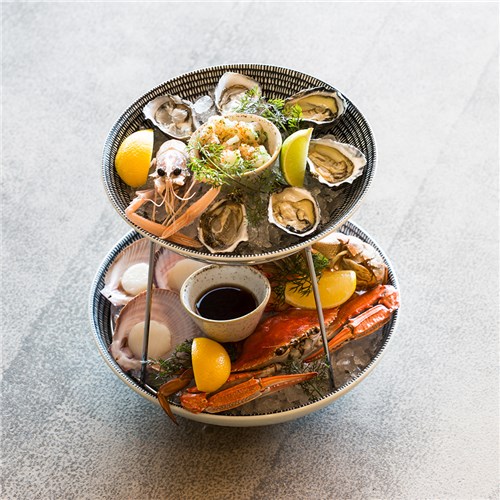 Trenton Chrome Platter Stand Round Small 