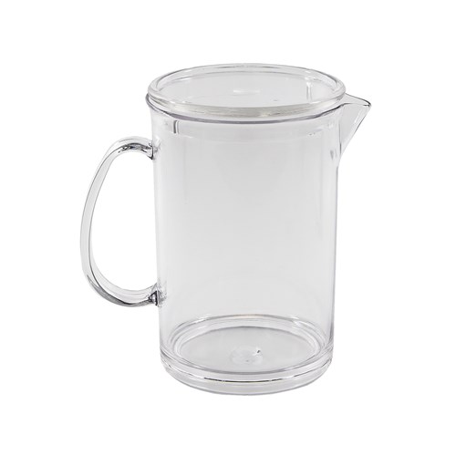 Straight Sided Jug & Lid Polycarbonate Plastic