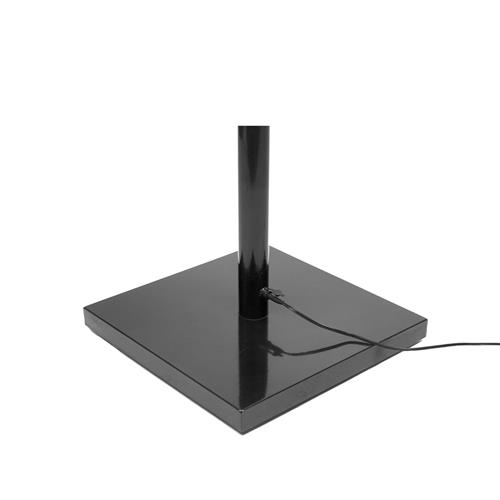 Freestanding Led Menu Sign Display Set Black 650x110x1180mm