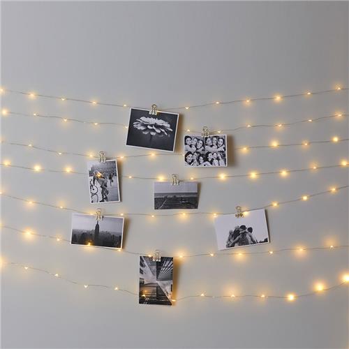 Led String Lights Silver 2m