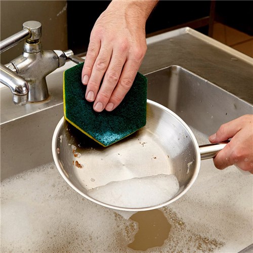 Scotch Brite Hexagonal Dual Purpose Scourer Pad 3M