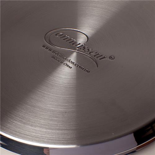 Saucepan & Glass Lid Stainless Steel 160mm Connoisseur