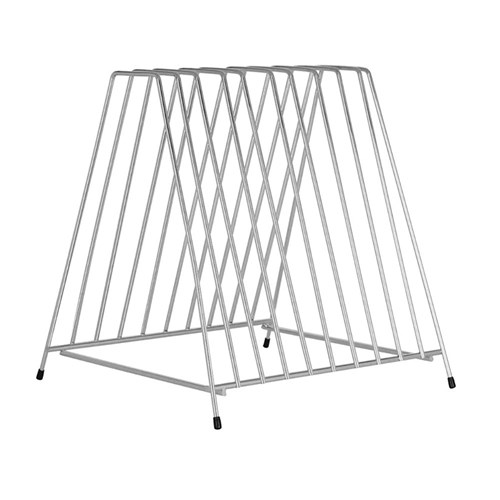 2616165 Cutting Board Rack 10 Slot Chrome
