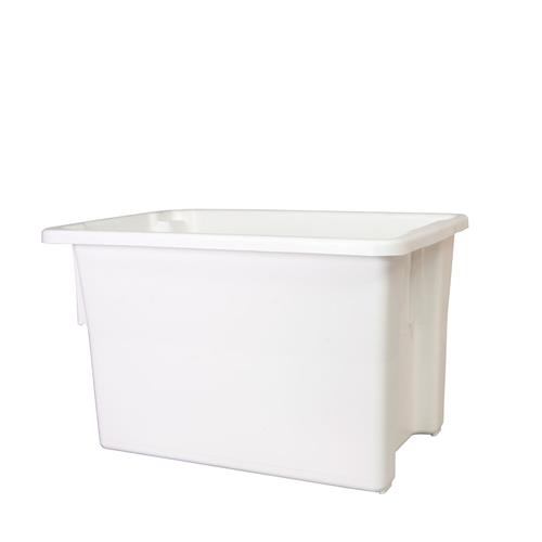 Crate 68Lt No.15 White 648X418x394mm A Plus