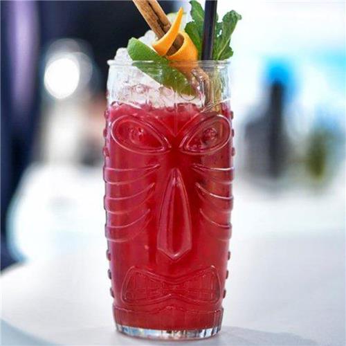 Tiki God Cooler Glass 591ml Libbey