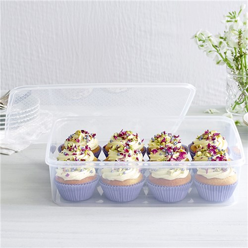 Tellfresh Cupcake Oblong Plastic Storer 4L 314x241x80mm Decor