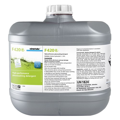 3036259 - Glass & Dishwashing Liquid Detergent F420 15L